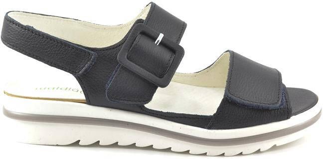 Wäldlaufer Waldlaufer 351013~H-Hakura~~~~~~~~~~~~~~~ Platte sandalen Dames Sandalen Blauw - Foto 9