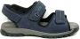 Waldläufer Blauwe Sandalen 372002 Blue Heren - Thumbnail 1