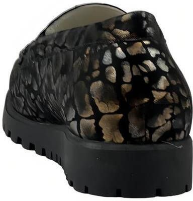 Waldläufer Waldlaufer Hegli zwart print instap H 549001 114 001 24 Zwart Brons - Foto 2