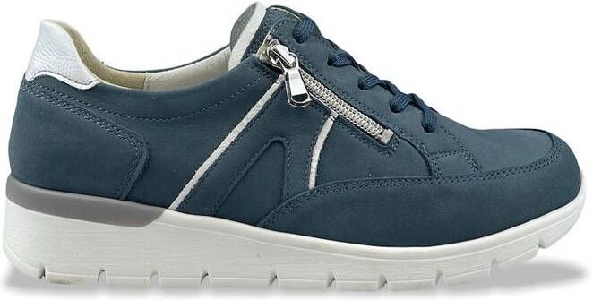 Waldläufer Waldlaufer 626001 K Ramona Volwassenen Dames veterschoenen Kleur Blauw - Foto 5