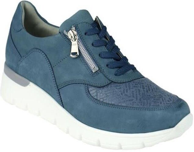 Wäldlaufer Waldläufer OrthoTritt Dames Sneaker 626k02-312-263 Jeansblauw Wijdte K ½ (38.5) - Foto 6