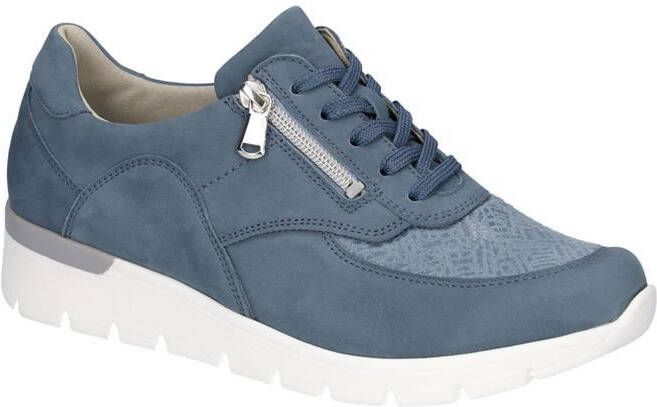 Wäldlaufer Waldläufer OrthoTritt Dames Sneaker 626k02-312-263 Jeansblauw Wijdte K ½ (38.5) - Foto 7