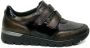 Waldläufer Waldlaufer OrthoTritt Klittenbandschoen 626K31 312 547 Zwart Brons Stretch Wijdte K - Thumbnail 2