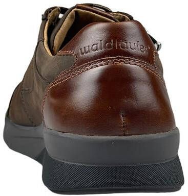Waldläufer Comfortabele Herenschoen met Donkerbruine en Cognac Accenten Bruin Heren - Foto 6