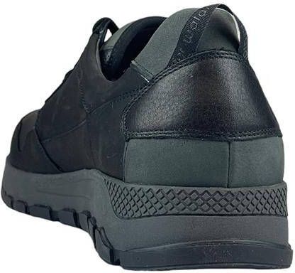 Waldläufer Heren Veterschoen 710003-401-635 Zwart Wijdte H ½ - Foto 4