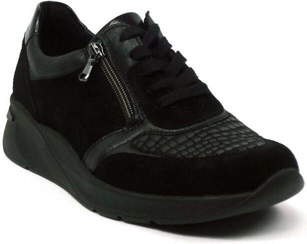 Wäldlaufer Waldläufer OrthoTritt Dames Sneaker 715H02-400-001 Zwart Wijdte H - Foto 6