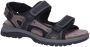 Wäldlaufer Heren Sandalen Waldlaufer H-taro 746001-300-771 Antraciet - Thumbnail 2