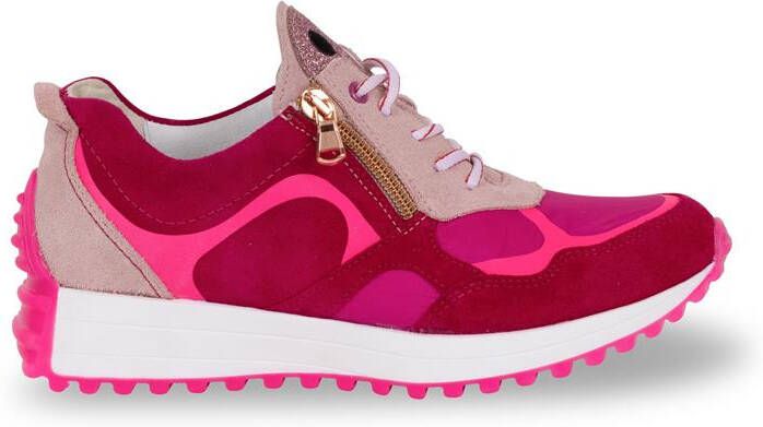 Waldläufer Waldlaufer pink sneaker H-leest met rits en verwisselbaar voetbed - Foto 2