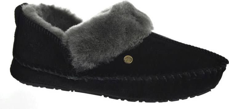 WARMBAT Pantoffels Dames Barrine Suède Zwart - Foto 11