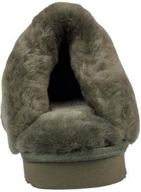 Warmbat Flurry Women Suede Dames Sloffen Olijfgroen - Foto 4