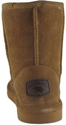 WARMBAT Vachtlaarzen Dames Kangaroo Maat: 37 Materiaal: Suède Kleur: Cognac - Foto 13