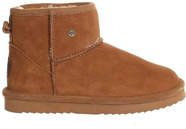 WARMBAT Vachtlaarzen Dames Wallaby Maat: 38 Materiaal: Suède Kleur: Cognac - Foto 5