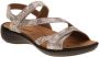 Westland Dames Sandaal Ibiza 70 16770-202 Lichtgrijs Combi - Thumbnail 3