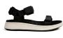 Woden Tijdloze Platte Sandalen Black Dames - Thumbnail 3