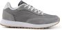 Woden Zachte Suède en Nylon Sneaker Gray Dames - Thumbnail 3