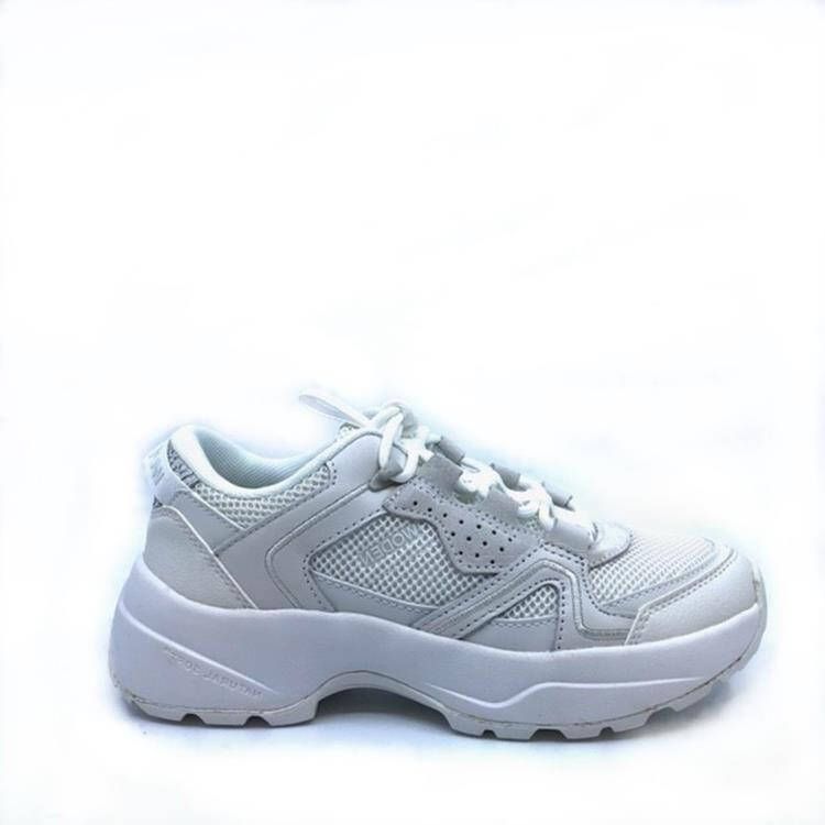 WODEN Lage Sneakers Dames Sif Reflective Maat: 36 Materiaal: Textiel Kleur: Wit - Foto 5