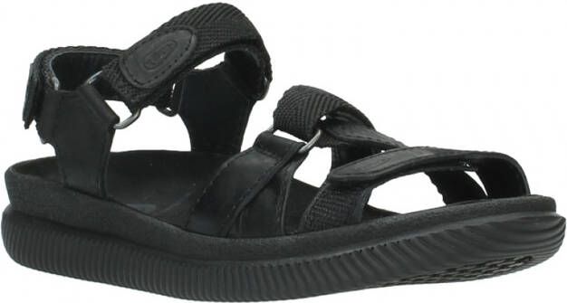 Wolky Sandalen 00720 Action Lady 50000 zwart gevet leer - Foto 6
