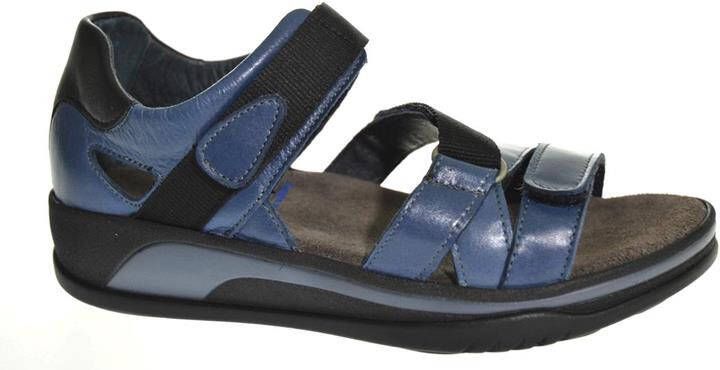 Wolky Desh Sandalen Plat Licht blauw - Foto 4