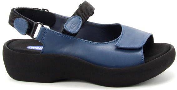 Wolky Sandalen Jewel jeans leer - Foto 3