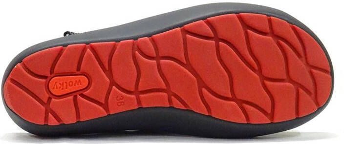 Wolky Dames Sandalen 0332545 000 Rio Flowerpoint Zwart - Foto 4