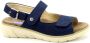 Wolky 0410311 820 Dames Sandalen Blauw - Thumbnail 2