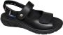Wolky Comfortabele Zwarte Sandaal met Verstelbare Banden Black Dames - Thumbnail 5