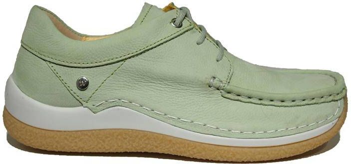 Wolky Veterschoenen Celebration lichtgroen nubuck - Foto 3