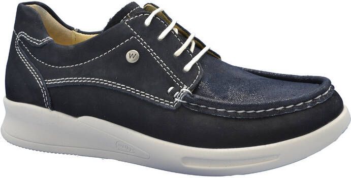 Wolky Nette schoenen 05901 One 14870 blue-summer metallic stretch nubuck - Foto 6