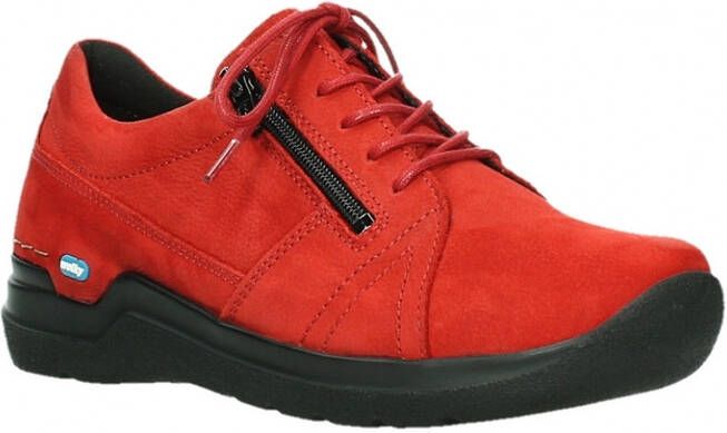 Wolky Dames Veterschoenen 0660911-570 Feltwell Antique Rood - Foto 17