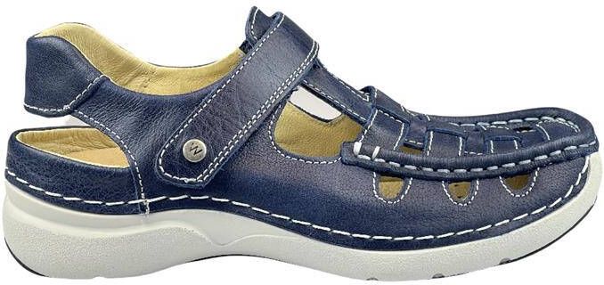 Wolky Dames Sandaal Rolling Sun Oxford 0720435 800 Blauw - Foto 5