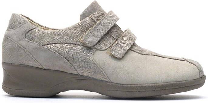 Xsensible 10027.2 Lucia 501 Taupe H-Wijdte Klittenbandschoenen - Foto 7