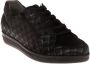 Xsensible 10186.2 Alia Black Vintage Braided K-Wijdte Veterschoenen - Thumbnail 3