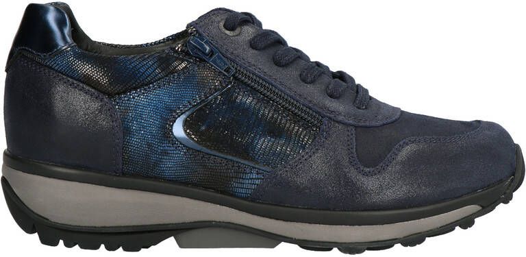 Xsensible Dames Veterschoenen 30042.2.285 Jersey Dark Blue Donkerblauw - Foto 3