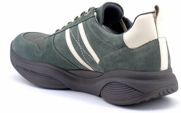 Xsensible Mannen Nubuck Lage sneakers Herenschoenen 30073.2 Groen - Foto 2