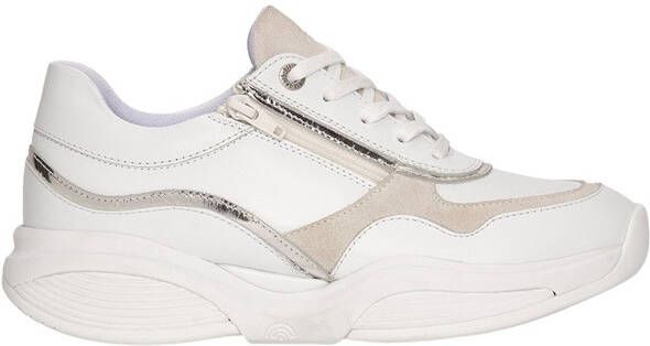 Xsensible Vrouwen Leren Lage sneakers Damesschoenen 30085.3 SWX11 Wit - Foto 8