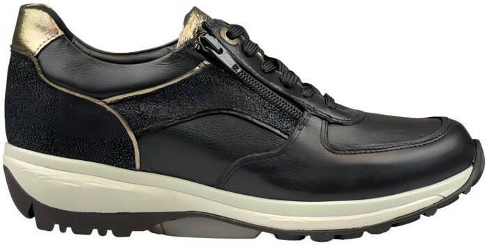 XSENSIBLE Lage Sneakers Dames 30112.3 Leer Zwart - Foto 4