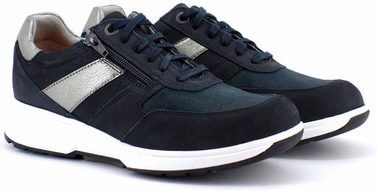Xsensible Vrouwen Nubuck Lage sneakers Damesschoenen 30201.2 nub Blauw - Foto 19