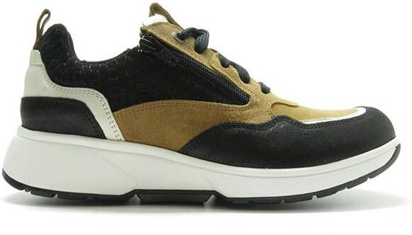 Xsensible Stretchwalker Sneaker Grenoble 30215.2.080 HX Zwart Bruin Combi - Foto 5