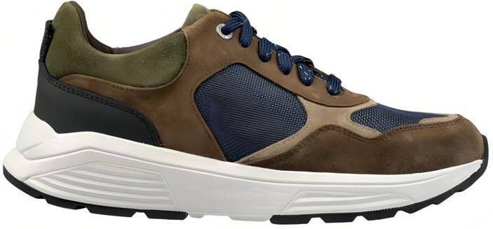 XSENSIBLE Lage sneakers Heren Rialto Combi M Leer Bruin - Foto 7