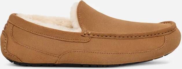 Ugg Shearling Gevoerde Loafers Kastanje Suède Brown Heren - Foto 7