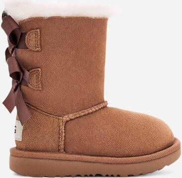 Ugg Short Bailey Bow II laarzen voor Grote Kinderen in Brown Shearling - Foto 3