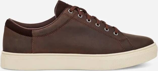 Ugg Baysider Low Weather Sneaker voor Heren in Grizzly Leather