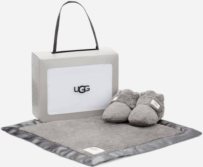 Ugg Bixbee and Lovey Laarsjes voor Babies in Black