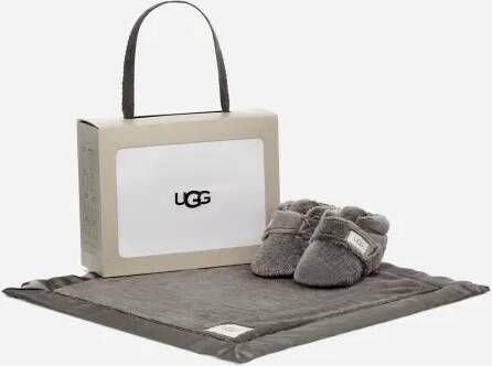 Ugg Bixbee-laarsje en Lovey-dekentje voor kinderen in Black