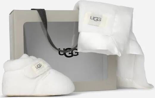 Ugg Bixbee and Lovey Laarsjes voor Babies in White