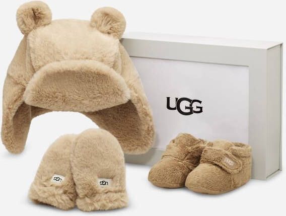 Ugg Bixbee-muts en wanten set voor Grote Kinderen in Blond