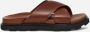 Ugg Slippers met brede riempjes model 'CAPITOLA CROSS SLIDE' - Thumbnail 2