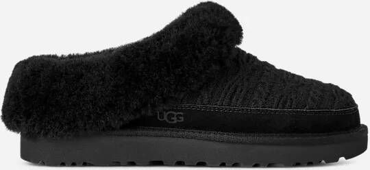 Ugg Cl ette Cabelle Knit Slipper in Black