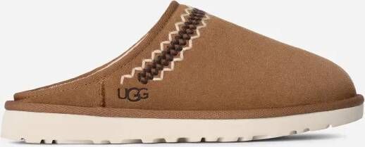 UGG Pantoffels Heren Classic Slip-on Athersom Maat: 43 Materiaal: Suède Kleur: Cognac - Foto 2