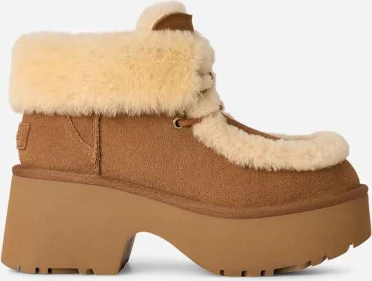 Ugg Classic Esmee Lace Up-laars in Brown